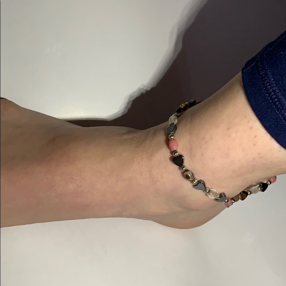 🌹beaded ankle bracelet